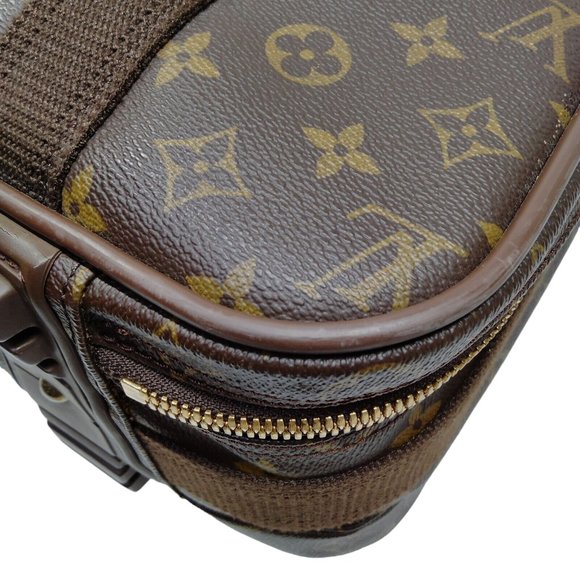 580668U Louis Vuitton Travel Bag Satellite 53 Brown Monogram - Picture 5 of 9